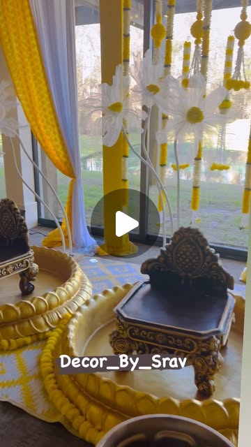 Watch our Haldi decor reel