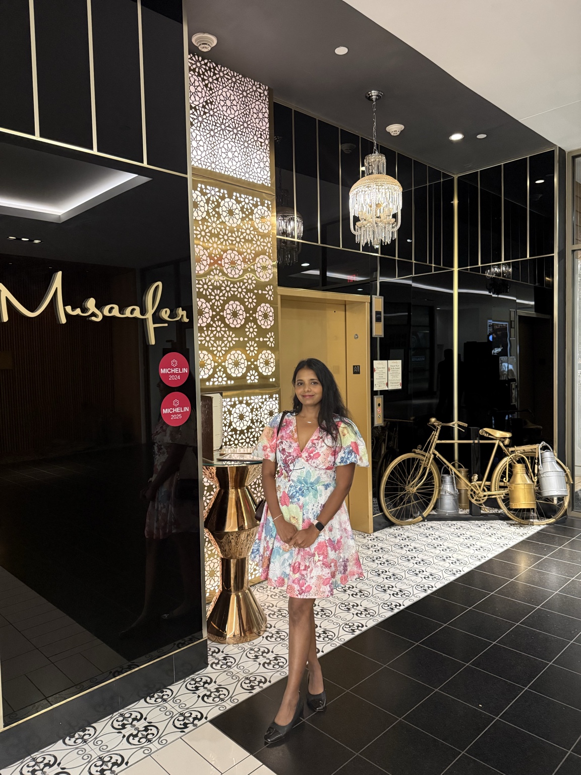 Sravanthi Manchukonda, owner and creative director of Decor by Srav