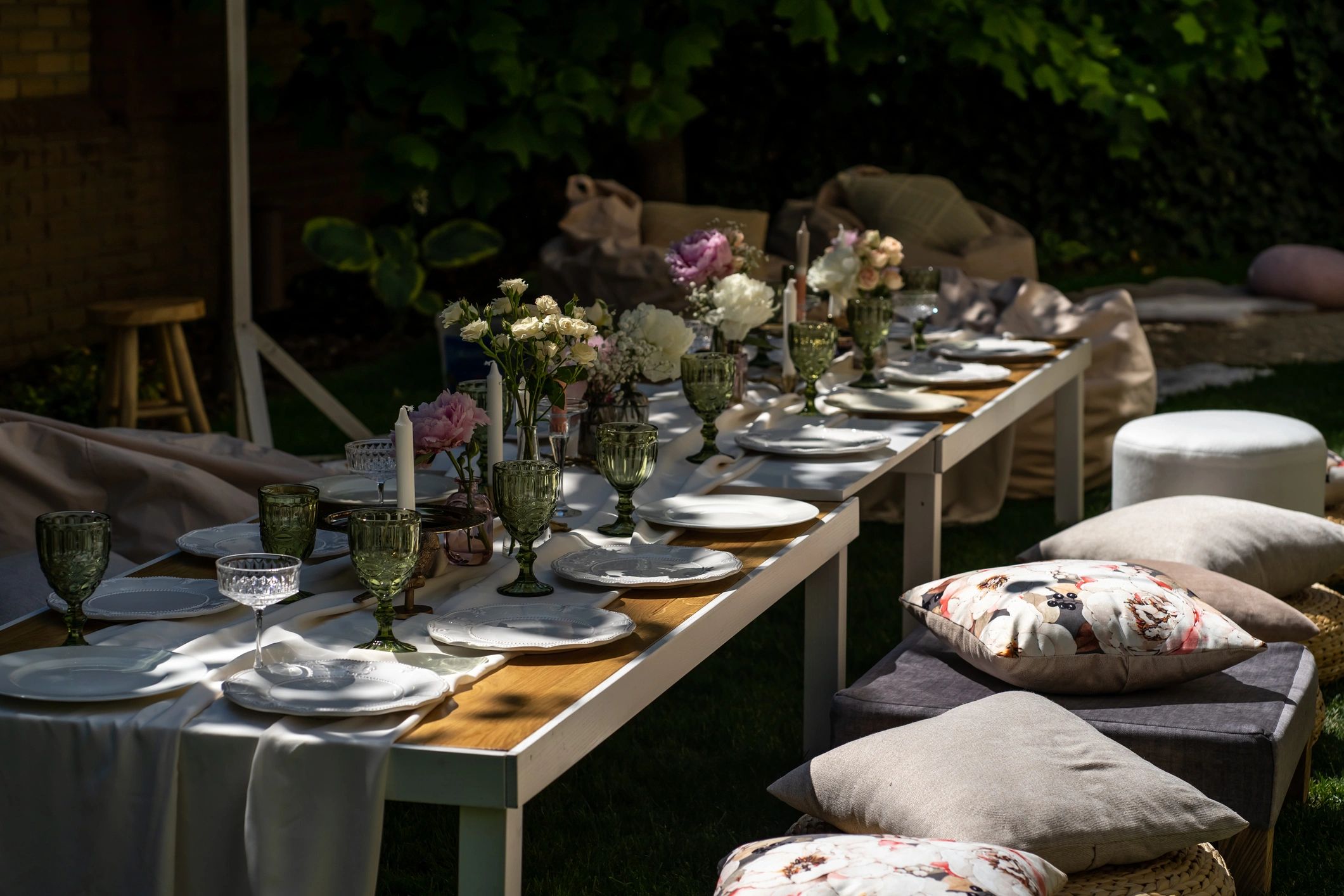Styled tabletop decor and premium event details